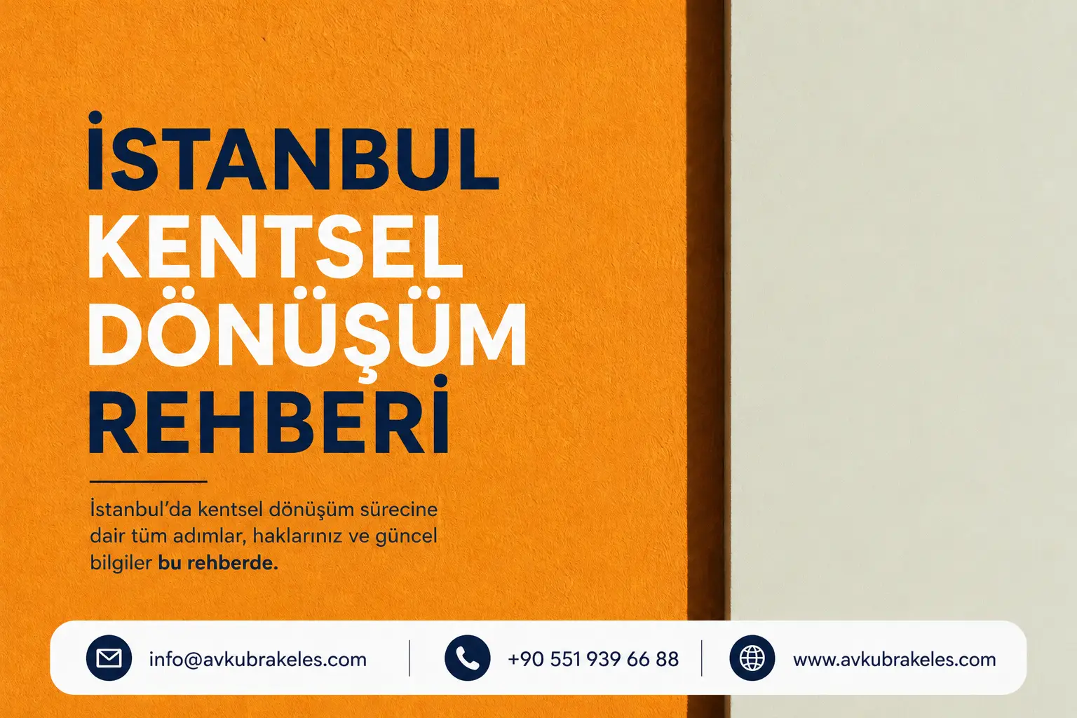 İstanbul kentsel Dönüşüm Rehberi