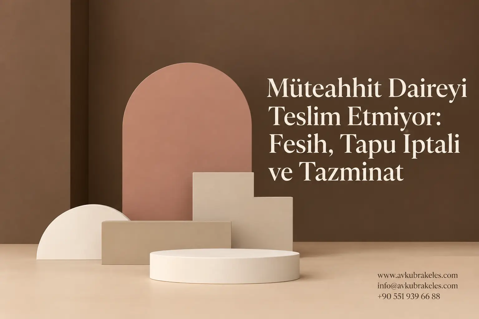 Müteahhit Daireyi Teslim Etmiyor